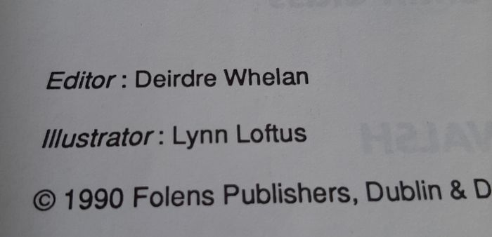 old school book Phonic spelling Folens 1990