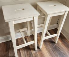 X2 ikea stools