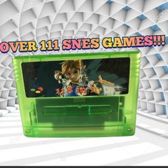 SNES Multi-Game Cartridge with over 100 Games!! Super Nintendo Classic Multicart