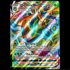 Dhelmise VMAX 010/072 Holo Ultra Rare SWSH Shining Fates Pokemon Card