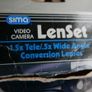 Sima  Video camera LenSet 1.5x Telephoto / .5x Wide Angle Conversion Image 3