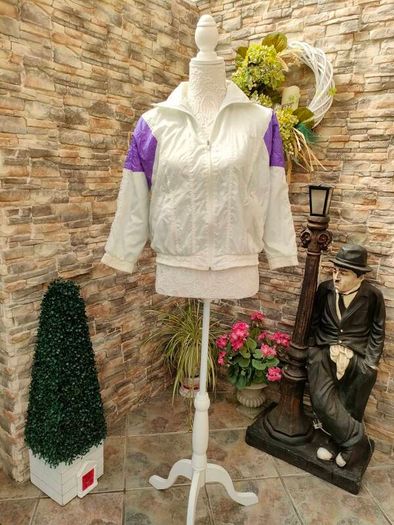 Vintage 90s Etirel shell track top  Size 6