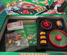 Go For Broke Board Game 2004 Parker Hasbro Family Game Night