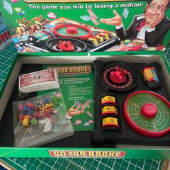 Go For Broke Board Game 2004 Parker Hasbro Family Game Night