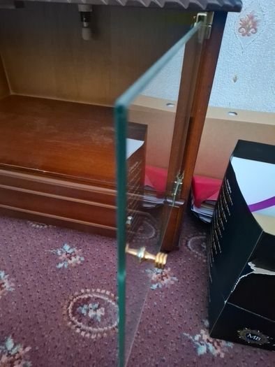 Mahogany Style Display Cabinet