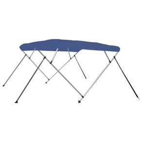 4 Bow Bimini Top Blue 243x210x137 cm