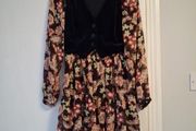 zara multi coloured dress