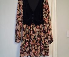 zara multi coloured dress