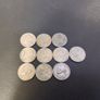 1948-1994 10 x US 5 Cent Coins Nickels Jefferson Lot Image 4