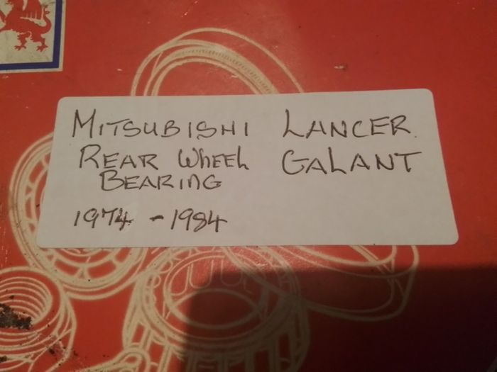 Mitsubishi Lancer / Galant Wheel Bearing.