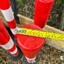Swingback Reflective Plastic Bollard Image 2