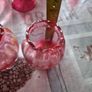 2 Old Cranberry Glass Vases for sale, Postage Available Image 5