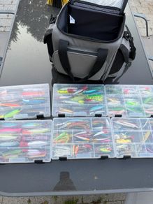 Serious Fishing Lure Bundle (8 boxes and carry bag)