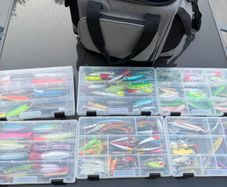 Serious Fishing Lure Bundle (8 boxes and carry bag)