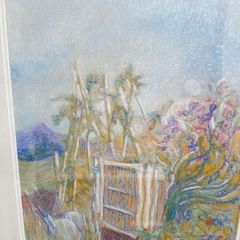 Pastel painting (Sugarloaf, Wicklow)