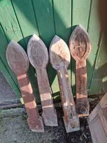 4 church seat batons