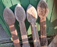 4 church seat batons