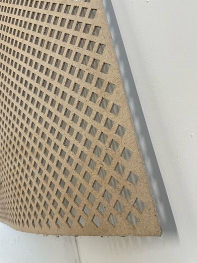 MDF screening panal & brass finish radiator screen panels