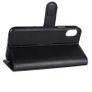 New PU Leather Holder Card Slots Wallet Case Cover For iPhone XR Black - FHT02IPK1 Image 5