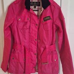 Beautiful pink women's Barbour jacket