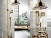 Shower Column in the timeless Bronze Antique Style