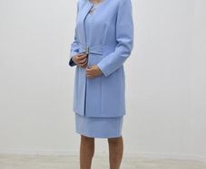 Coco Doll Blue Coat Size 14