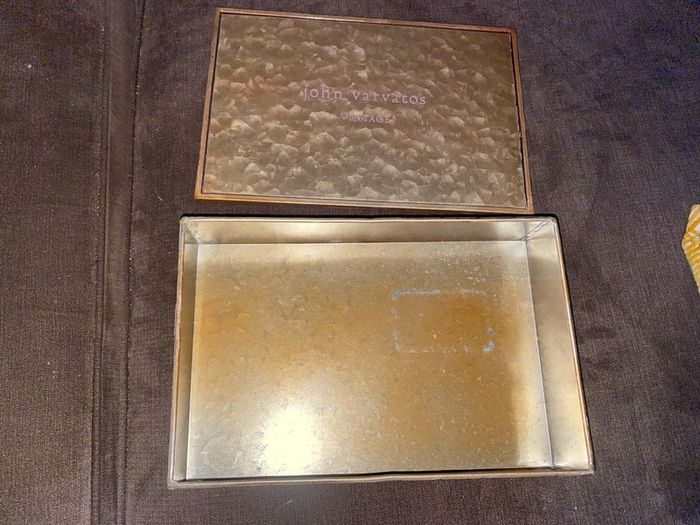 vintage metal box
