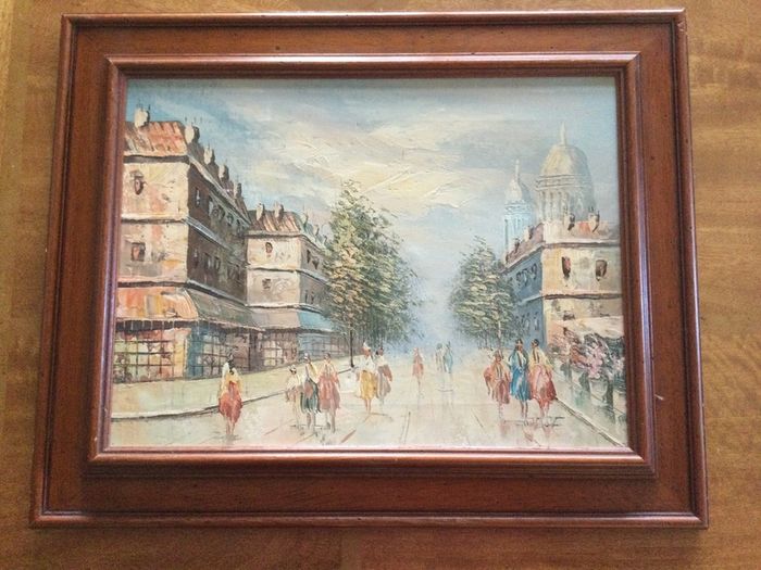 Art - Vintage Oil on Canvas.