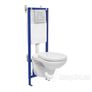 Wall Hung toilet Breezz Wc 5in1 toilet pan & soft close seat Image 4