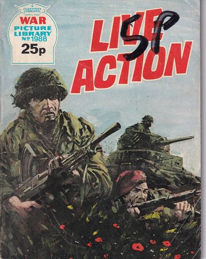 War Picture Library #1988 Live Action 1983 Uk Comic