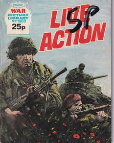 War Picture Library #1988 Live Action 1983 Uk Comic