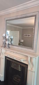 Large decorative wall mirror