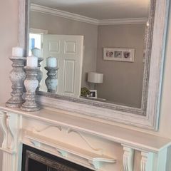 Large decorative wall mirror