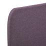 Bed Frame Taupe Fabric 120x190 cm Image 6