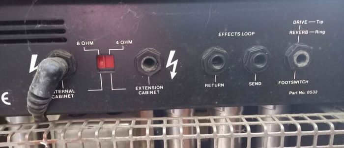 Older Laney LC50 all tube 50W amp combo made in the UK