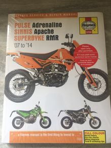 Pulse Adrenaline: Sinnis Apache: Superbyke RMR Manual 2007-14