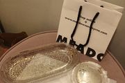 Meadows and Byrne Mercury glass set