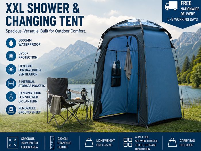 XXL Shower and Changing Tent