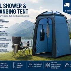 XXL Shower and Changing Tent