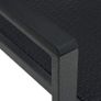 Garden Chairs 4 pcs Black Plastic Rattan Look Image 4