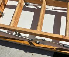 Attic Ladder with hand rail