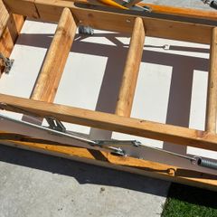 Attic Ladder with hand rail