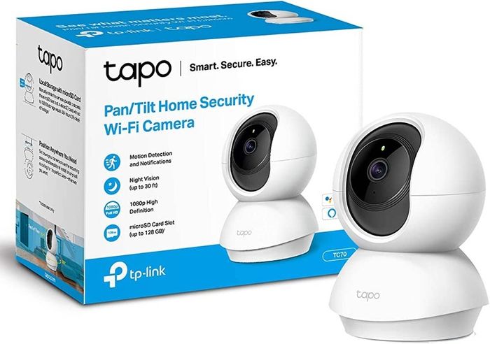 Tilt Smart Security Camera, Indoor CCTV, 360 Degree Rotational Views, Works with Alexa&Google Home, No Hub Required, 1080p, 2-Way Audio, Night Vision (FREE SHIPPING)