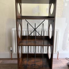 Record Player And Vinyl Stand