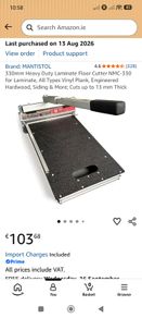 Mantistol laminated floor cutter.