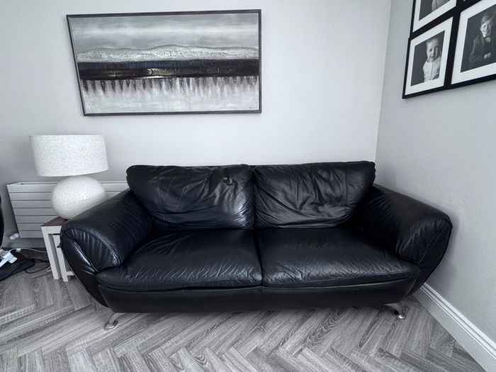 Natuzzi Leather Sofa