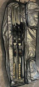 Volkl Energy 163cm Skis + Marker Bindings, Poles & Ski Bag
