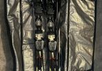 Volkl Energy 163cm Skis + Marker Bindings, Poles & Ski Bag