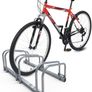 3 Bike Stand Floor or Wall mounted bike rack for garage Bicycle Parking rack Cycle Storage Locking Stand (FREE SHIPPING) Image 2