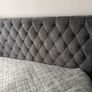 king size grey ottoman bed Image 5